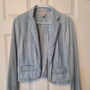 Mossimo Supply Co. light blue denim jacket size M